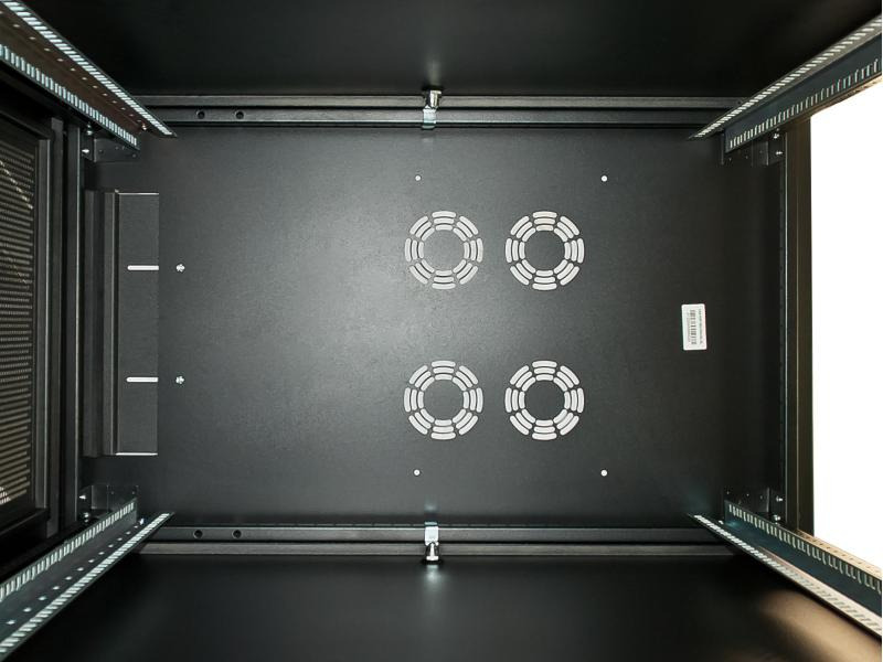 Wirewin Netzwerkschrank CAB PERF 600X1000X42U BL 42HE / Schwarz