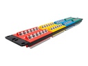 Delock Patchpanel 19 48 Port Cat.5e, 2HE, farbig