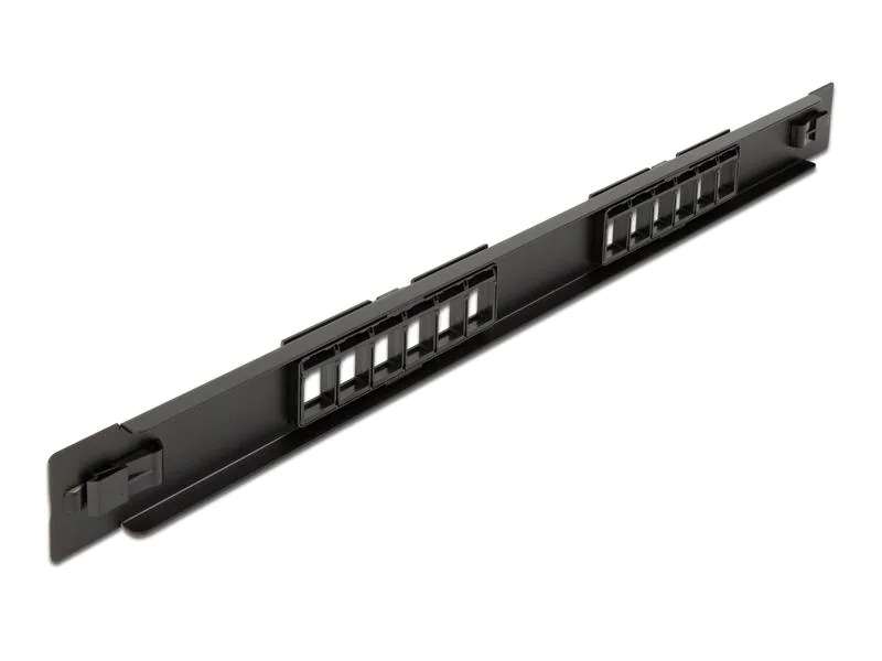Delock Patchpanel 19″ Keystone 12-Port 19 Rack