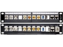 Delock Patchpanel Keystone 12-Port 10 Rack