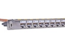 Wirewin Patchpanel 24 Port, Keystone, 0.5HE 19 Rack