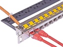 Wirewin Patchpanel 24 Port, Keystone, 0.5HE 19 Rack
