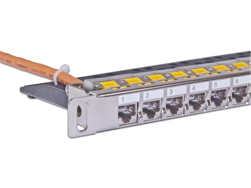 Wirewin Patchpanel 24 Port, Keystone, 0.5HE 19 Rack
