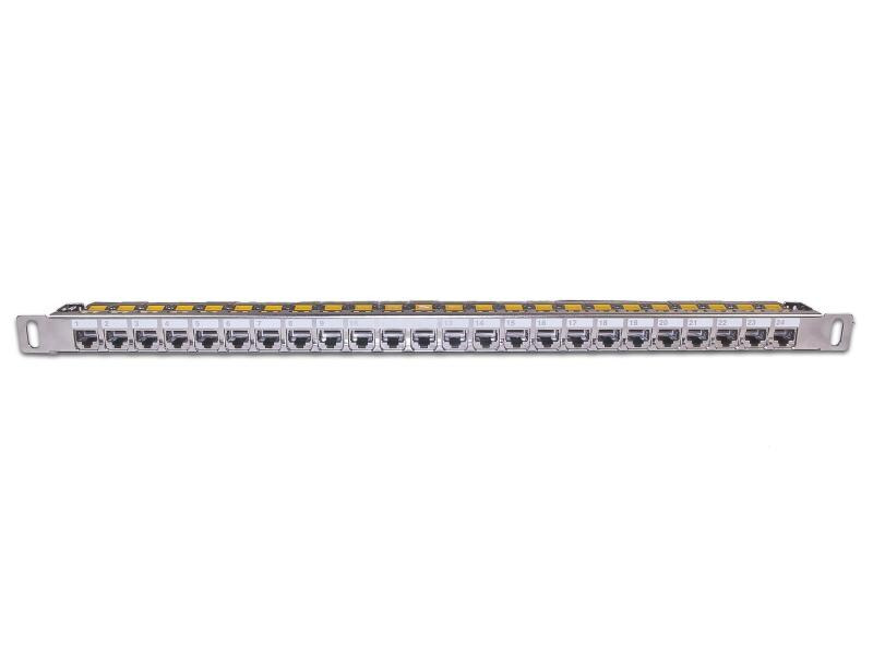 Wirewin Patchpanel 24 Port, Keystone, 0.5HE 19 Rack
