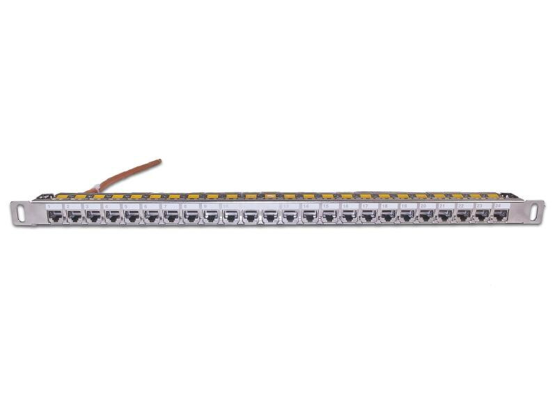 Wirewin Patchpanel 24 Port, Keystone, 0.5HE 19 Rack