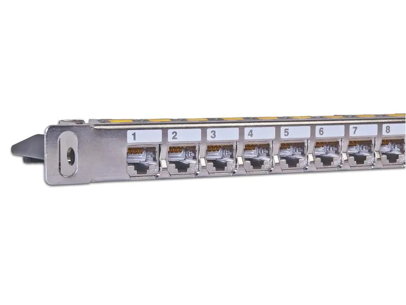 Wirewin Patchpanel 24 Port, Keystone, 0.5HE 19 Rack
