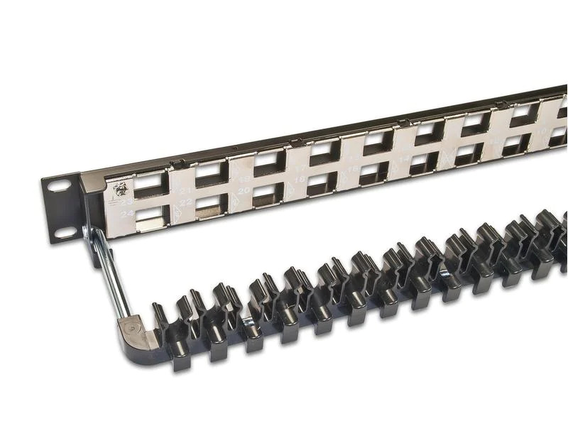 Wirewin Patchpanel 24 Port, Keystone, 1HE 19 Rack