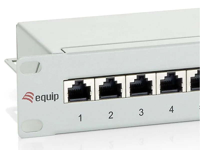 equip Patchpanel 12 Port, LSA, 1HE 10 Rack