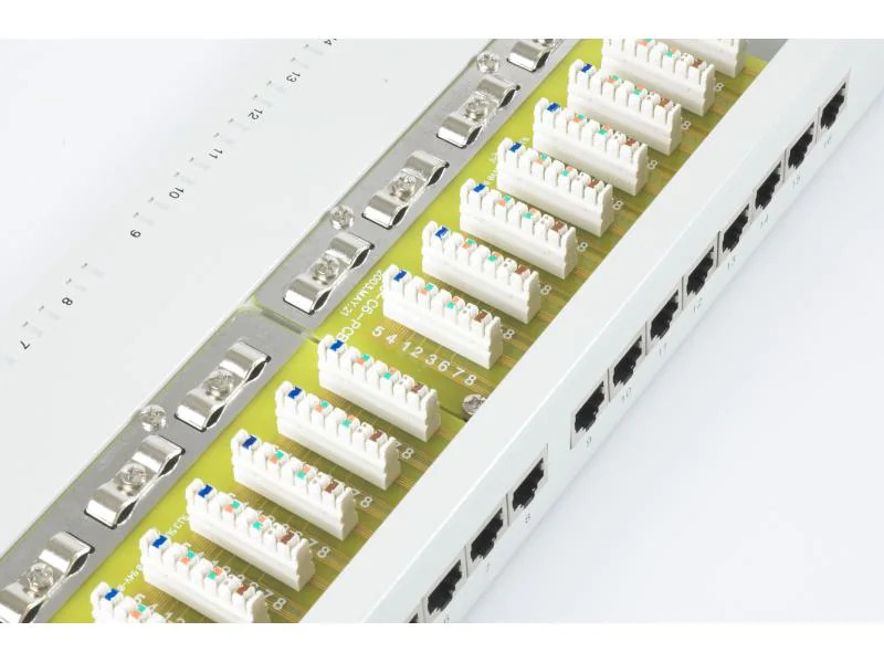 equip Patchpanel 16 Port, LSA, 1HE 19 Rack