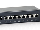 equip Patchpanel 24 Port, LSA, 1HE 19 Rack