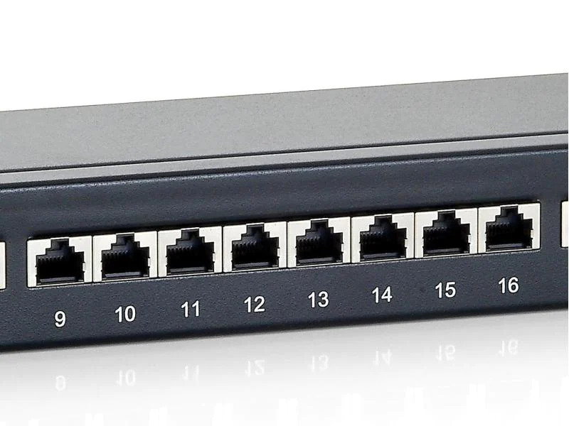 equip Patchpanel 24 Port, LSA, 1HE 19 Rack