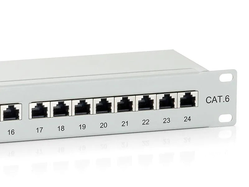 equip Patchpanel 24 Port, LSA, 1HE 19 Rack