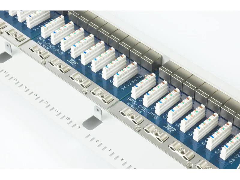 equip Patchpanel 24 Port, LSA, 1HE 19 Rack