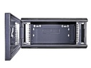 Wirewin Wandschrank 600X450X4U Pro 2nd Gen 19 / 4HE / Schwarz