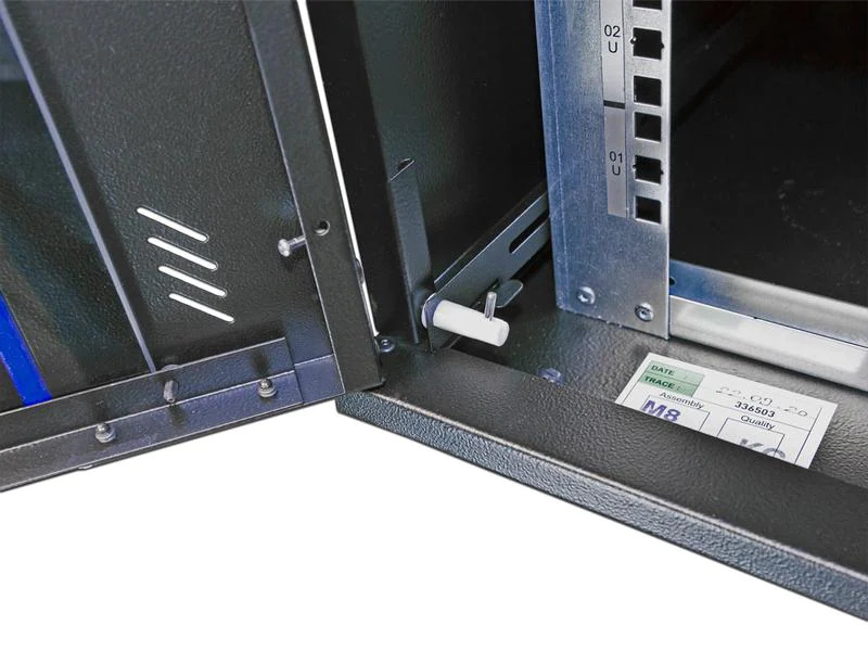 Wirewin Wandschrank 600X450X4U Pro 2nd Gen 19 / 4HE / Schwarz