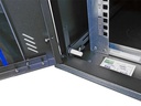 Wirewin Wandschrank 600X450X4U Pro 2nd Gen 19 / 4HE / Schwarz