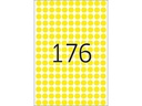 HERMA Vielzweck-Etiketten 2211 Gelb, 32 Blatt