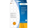 HERMA Vielzweck-Etiketten A4, 2254 Leuchtorange Ø 19 mm, 32 Blatt