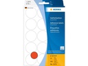 HERMA Vielzweck-Etiketten A4, 2272 Rot Ø 32 mm, 32 Blatt