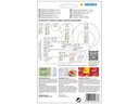 HERMA Vielzweck-Etiketten A4, 2273 Blau Ø 32 mm, 32 Blatt