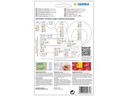 HERMA Vielzweck-Etiketten A4, 2274 Leuchtorange Ø 32 mm, 32 Blatt