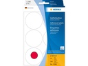 HERMA Vielzweck-Etiketten A4, 2286 Leuchtrot Ø 50 mm, 32 Bl