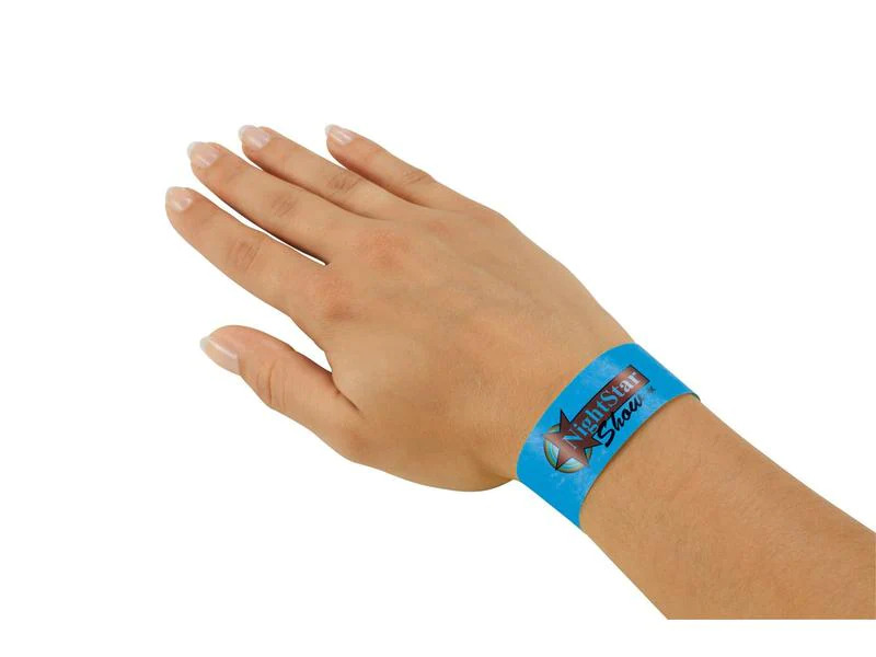 Sigel Eventbänder Super Soft 25.5 x 2.5 cm, 120 Blatt, Neon Blau