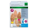 Sigel Eventbänder Super Soft 25.5 x 2.5 cm, 120 Blatt, Neon Blau