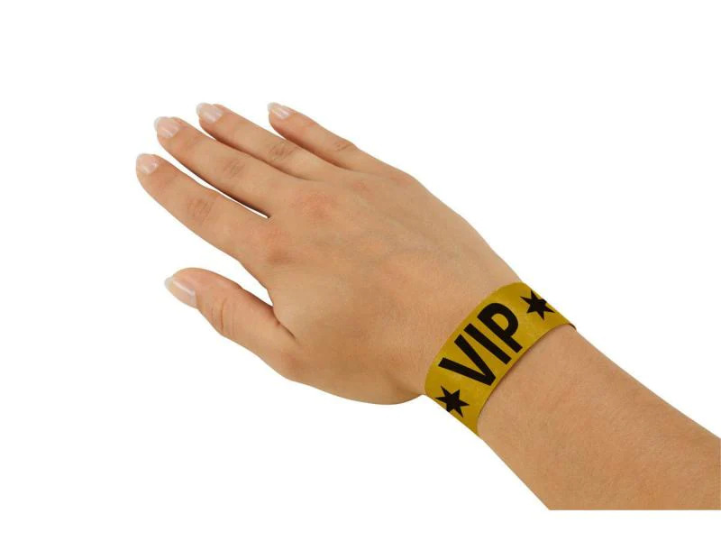 Sigel Eventbänder VIP 25.5 x 2.5 cm  Gold