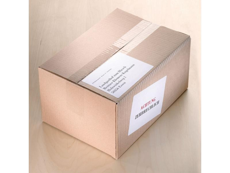 Sigel Universal-Etiketten 9.7 x 67.7 cm, 25 Blatt, Weiss
