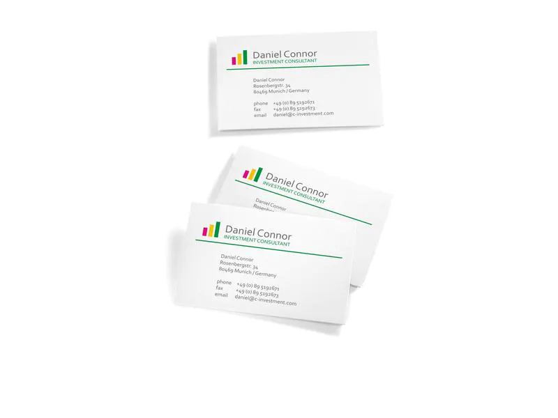 Sigel Visitenkarten-Etiketten 8.5 x 5.5 cm, 10 Blatt, 250 g, Weiss