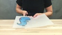Creativ Company Schrumpffolie 20 x 30 cm mattweiss