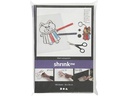 Creativ Company Schrumpffolie 20 x 30 cm, 100 Blatt, Transparent
