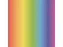 Cricut Aufbügelfolie Infusible Ink Rainbow, 30.5 x 30.5 cm, 2 Stück