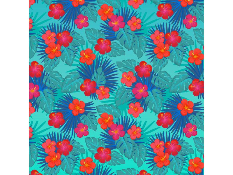 Cricut Aufbügelfolie Infusible Ink Tropical Floral 2 Stück