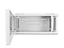 Wirewin Wandschrank 600X600X4U Pro 2nd Gen FP 19 / 4HE / Hellgrau