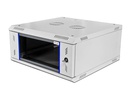 Wirewin Wandschrank 600X600X4U Pro 2nd Gen FP 19 / 4HE / Hellgrau