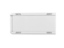 Wirewin Wandschrank 600X600X4U Pro 2nd Gen FP 19 / 4HE / Hellgrau