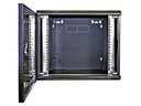 Wirewin Wandschrank 600X600X9U Pro 2nd Gen FP 19 / 9HE / Schwarz