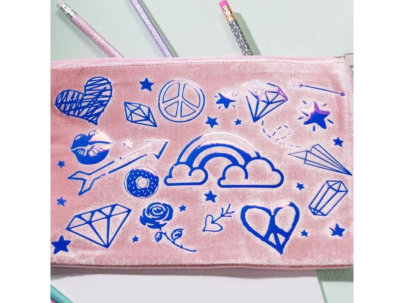 Cricut Aufbügelfolie Smart Holo 33 x 91 cm, 1 Stück, Transblue