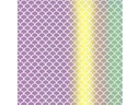 Cricut Vinylfolie Premium Mosaic Mermaid 30.5 x 30.5, 4 Blatt