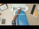 Cricut Vinylfolie Smart ablösbar 33 x 91 cm, 1 Stück, Orange