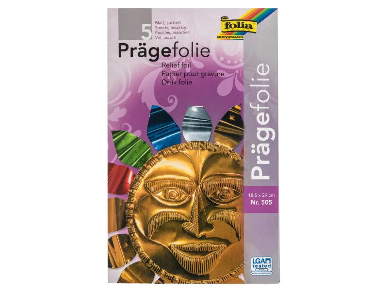 Folia Prägefolie 70my farbig