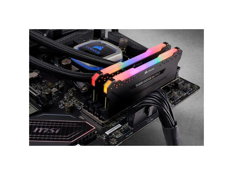 Corsair DDR4-RAM Vengeance RGB PRO Black 3600 MHz 2x 8 GB