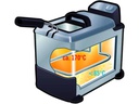 Tefal Fritteuse Oleoclean Pro Inox &amp; Design 1.2 kg