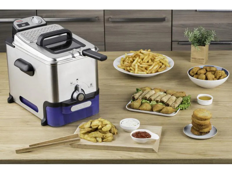 Tefal Fritteuse Oleoclean Pro Inox &amp; Design 1.2 kg