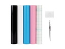 Silhouette Vinylfolie Starter Kit Schwarz/Weiss/Blau/Rosa