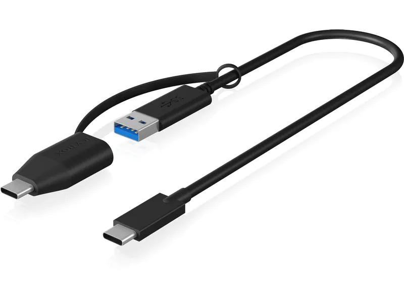 ICY BOX USB-Kabel IB-CB033 USB C - USB A 0.35 m