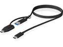 ICY BOX USB-Kabel IB-CB034 USB C - USB A 1 m