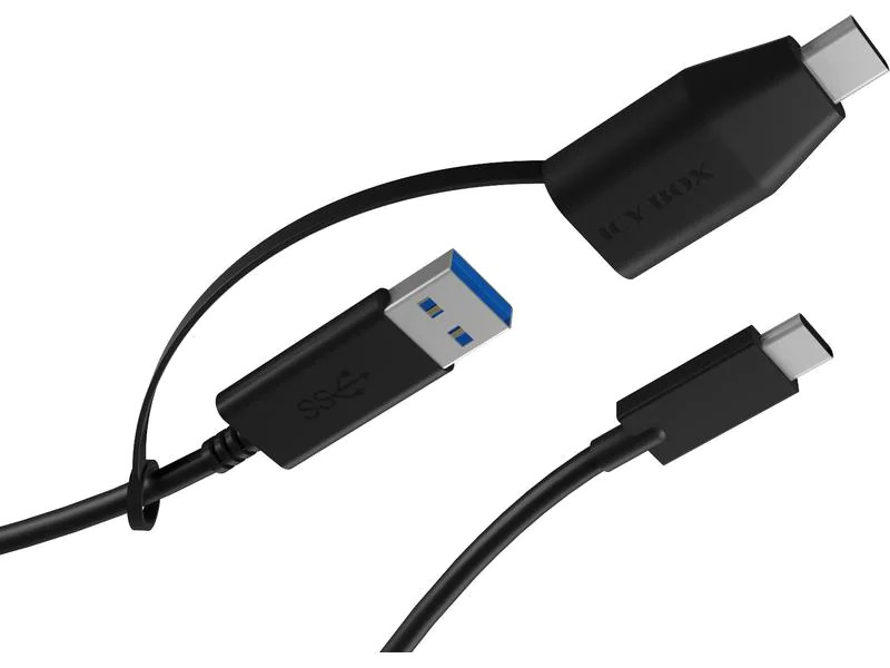 ICY BOX USB-Kabel IB-CB034 USB C - USB A 1 m